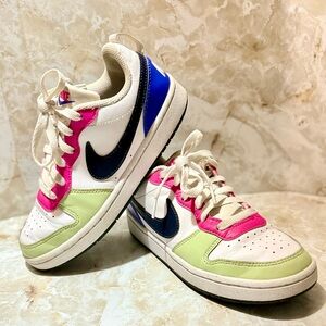 Nike Kids Sneakers - White, Pink, Green, Blue
